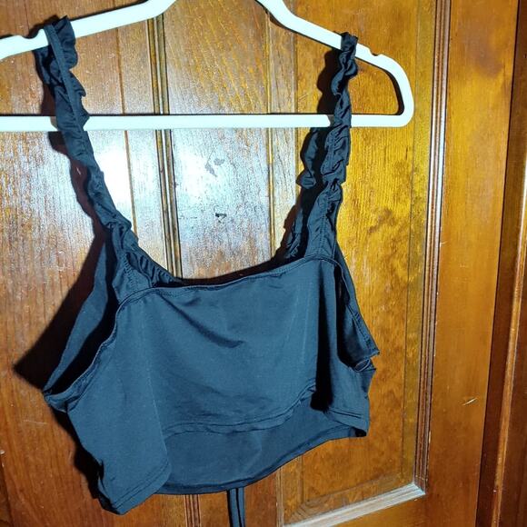 SHEIN Curve Womens Plus 1X black crop top - Picture 5 of 5